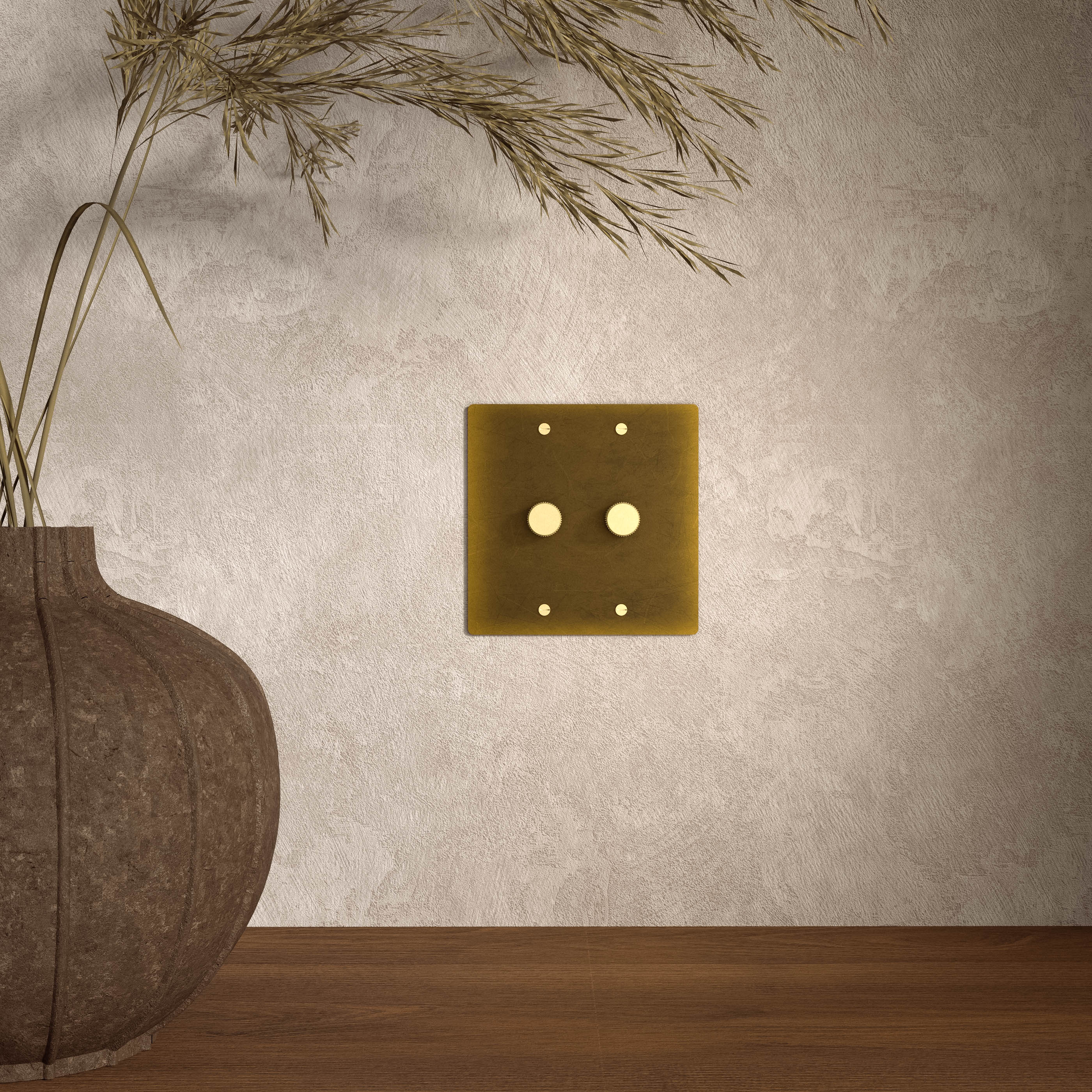 Messing Dimmer-Schalter