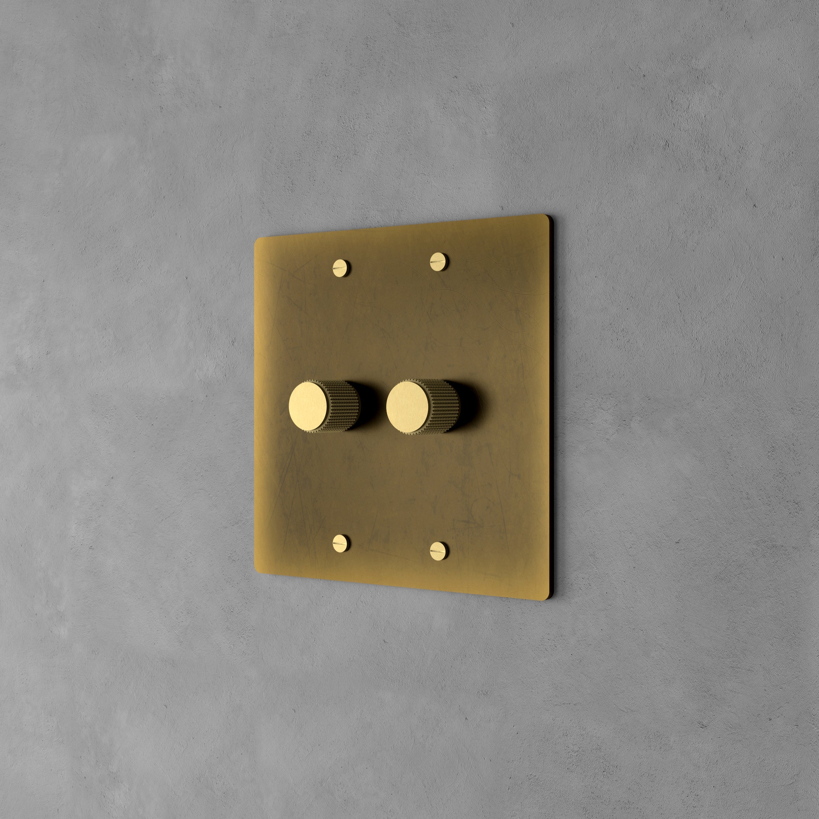 Messing Dimmer-Schalter