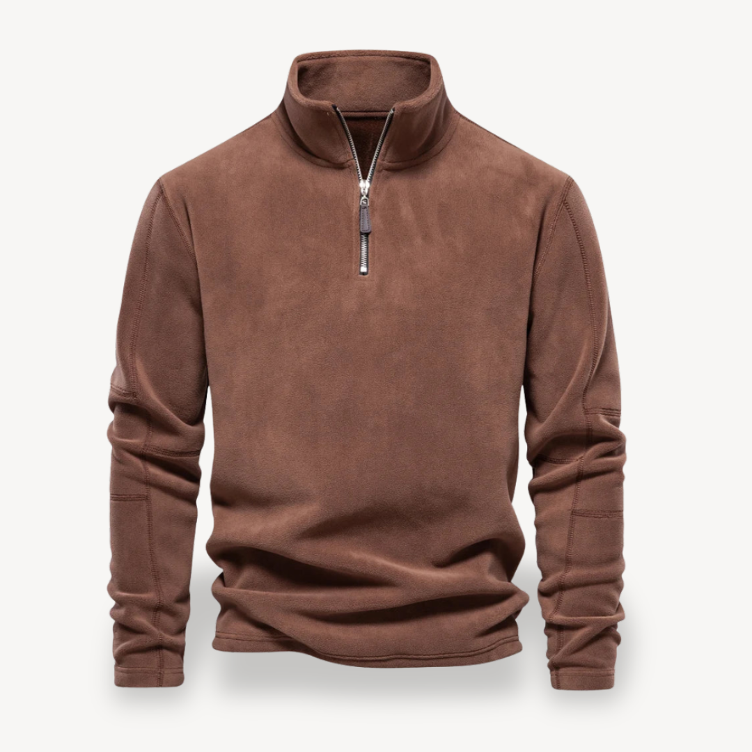 Herren ComfortZip Fleeceweste – Warm, Weich und Praktisch mit Reißverschluss