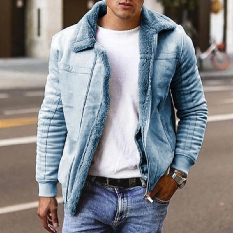 Winterjacke für Herren, taillierte Passform
