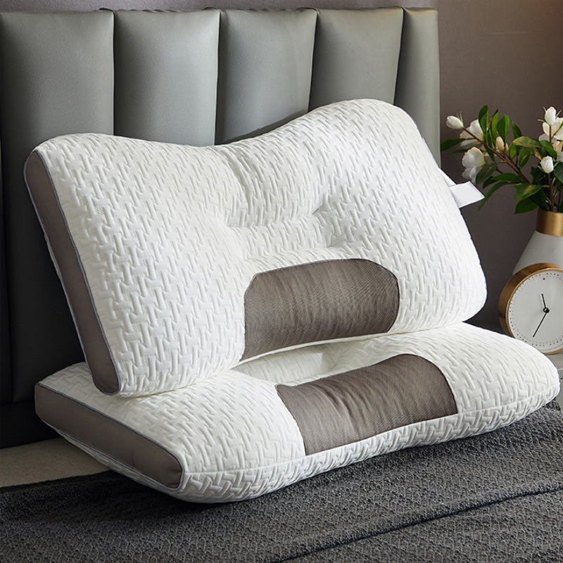 LuxiRest Antibakterielles Massagekissen | Ergonomische Nackenstütze für einen Erholsamen Schlaf und Entspannung