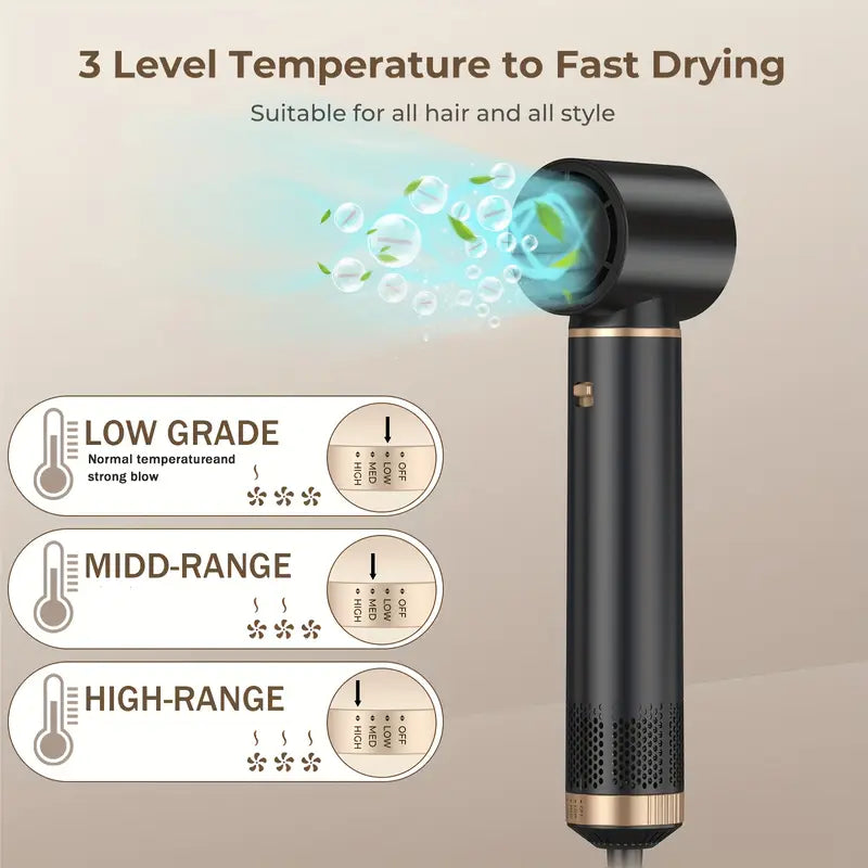 ProStyler 5-in-1 Haarstyling Set - Föhn, Lockenstab und Glättbürste