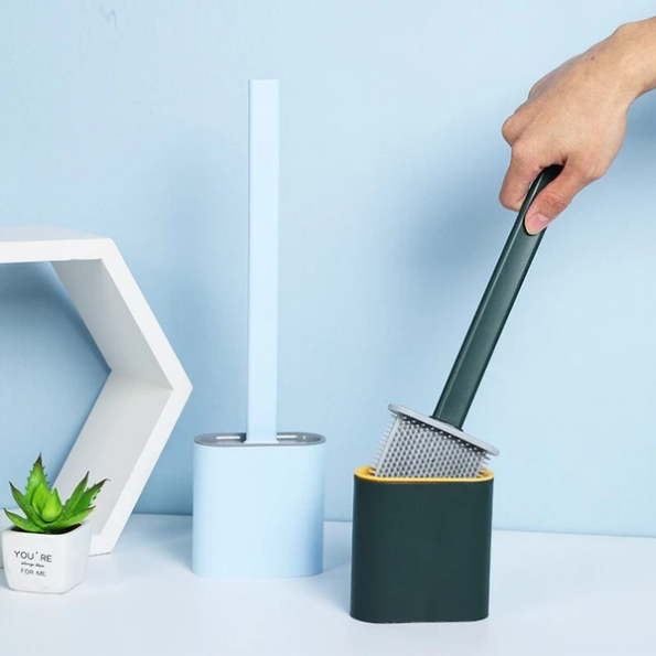 FlexiClean Toilettenbürste – Hygienisches Silikon-Design für Einfaches Reinigen