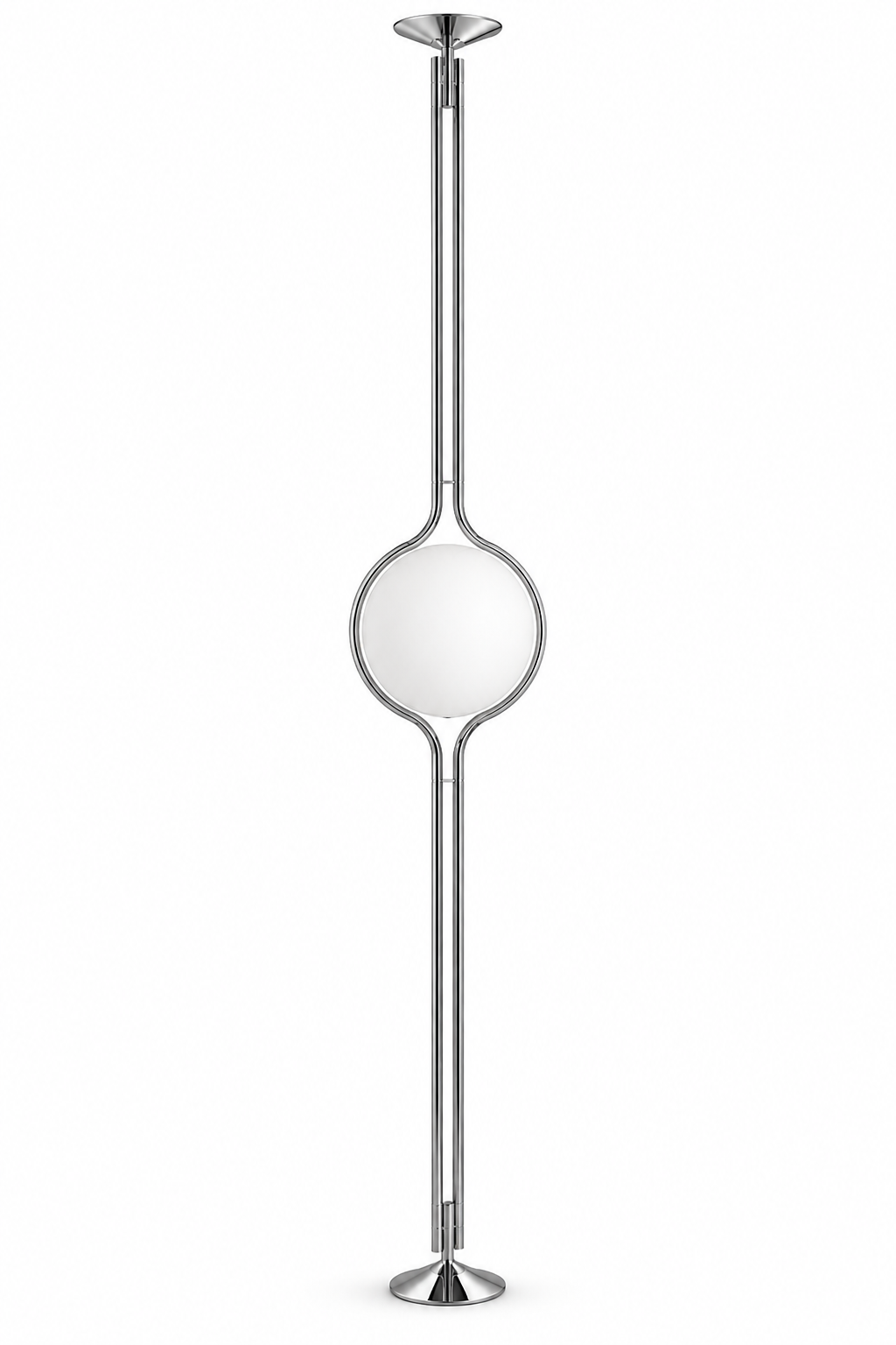 Halo Orb Stehlampe – Moderne Designlampe mit Stimmungsvollem Licht