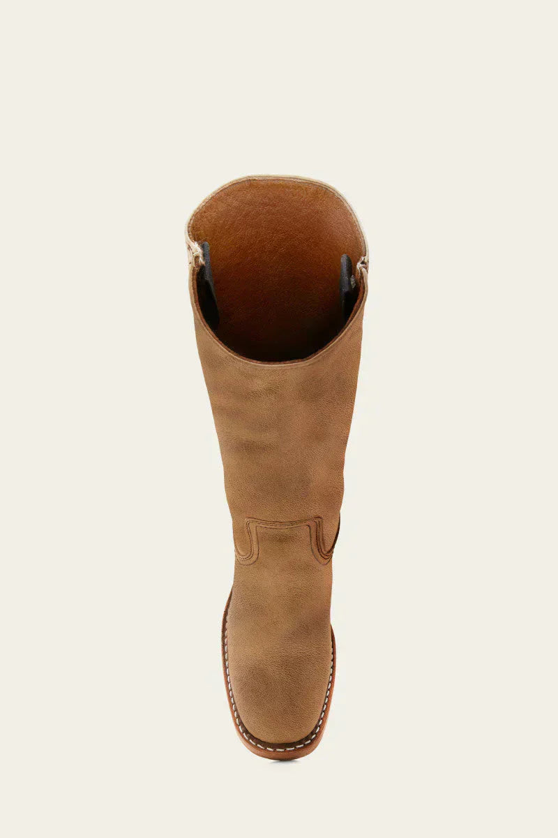 WesternSoul hohe Damenstiefel – stilvolle Lederoptik mit Blockabsatz und Western-Flair