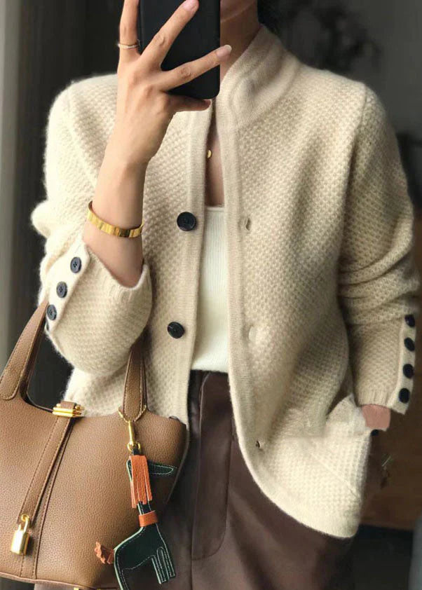 Luxe Kaschmir Damenjacke Serenity – Weicher Cardigan in mehreren Farben
