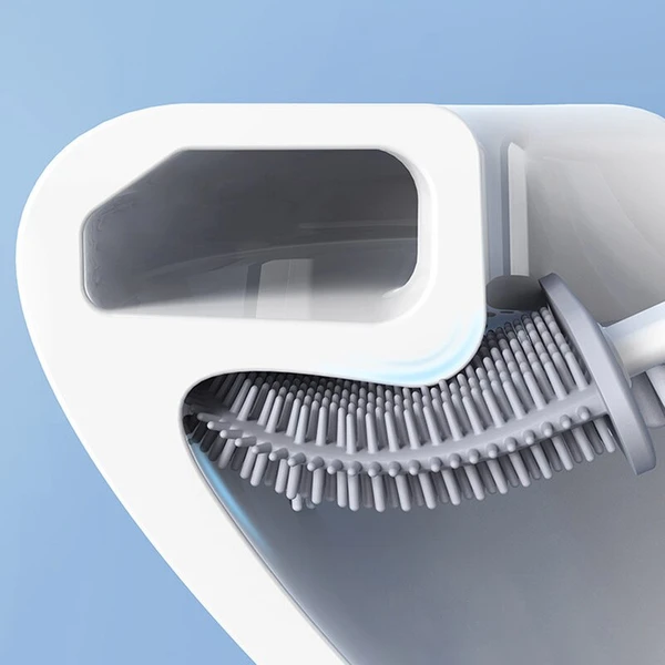 FlexiClean Toilettenbürste – Hygienisches Silikon-Design für Einfaches Reinigen
