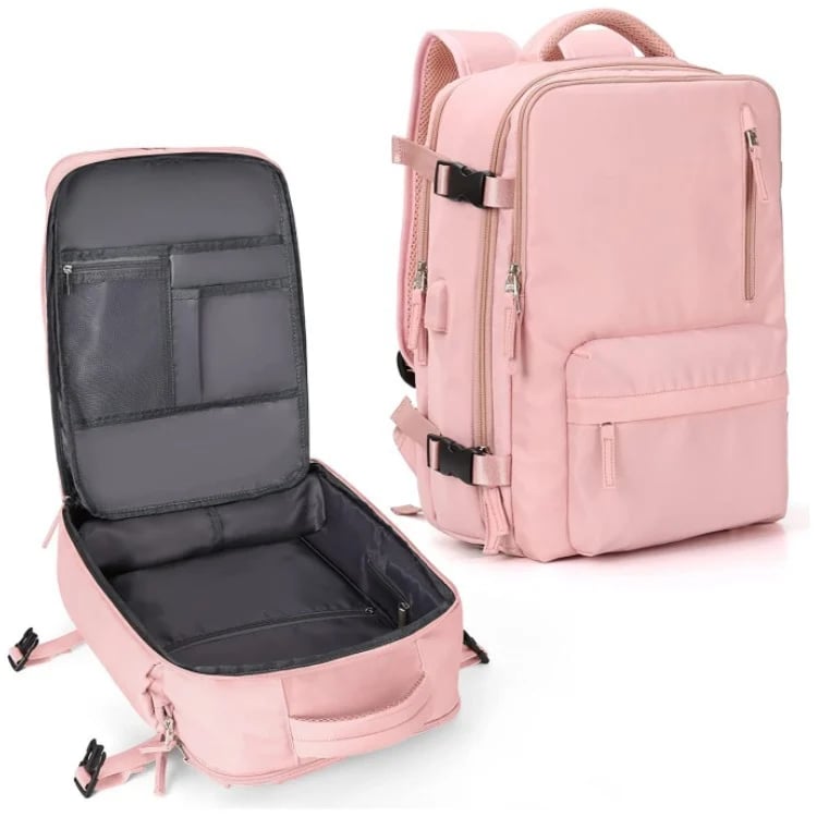 Damen große Reise-Rucksäcke – Wasserdichter Wanderrucksack | Diebstahlschutz