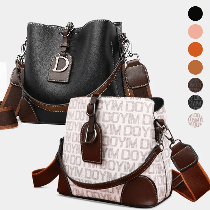 AllureLuxe | Elegante Leder Schultertasche Stilvolles Design