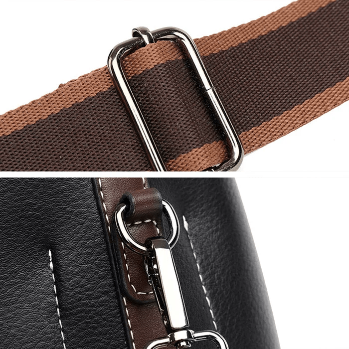 AllureLuxe | Elegante Leder Schultertasche Stilvolles Design