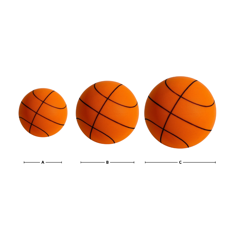 Farbenfroher leiser Basketball für Kinder