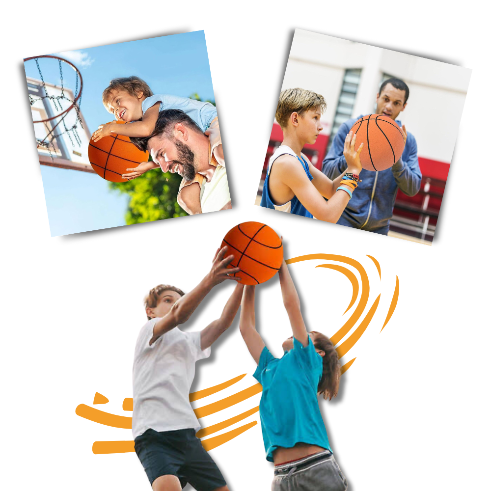 Farbenfroher leiser Basketball für Kinder