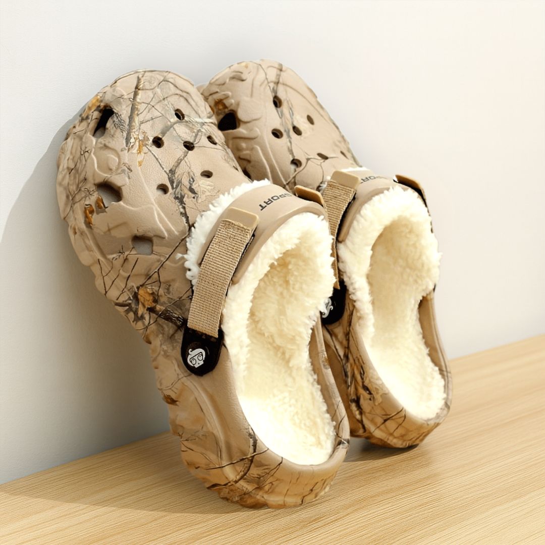 Winterstiefel Herren & Damen | Warme Hausschuhe | Gefütterte Clogs | CozyCroc