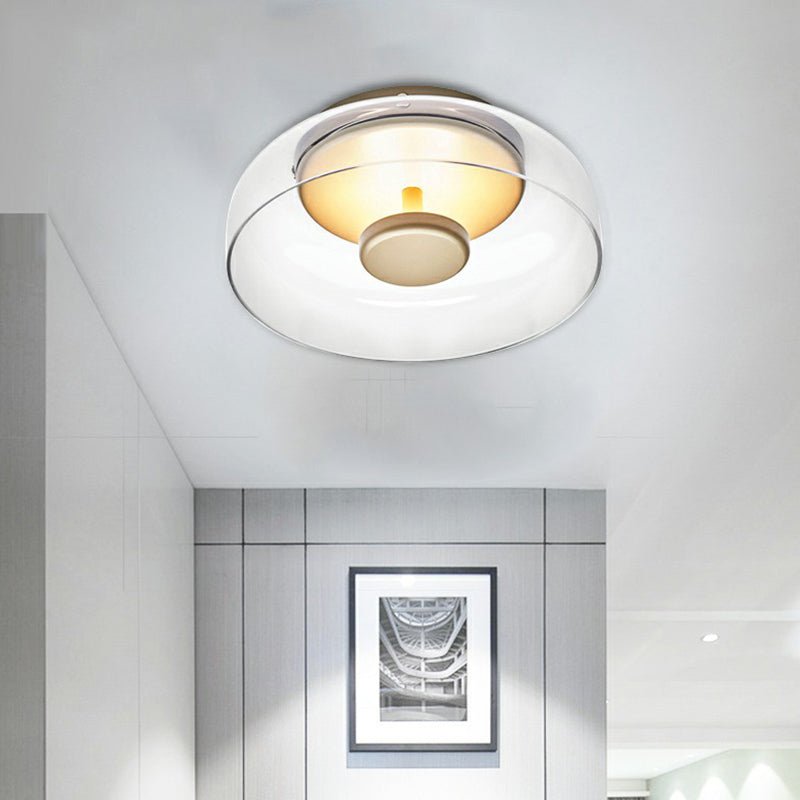 Frendorf | CrystalShine LED Deckenleuchte | Modernes Glasdesign