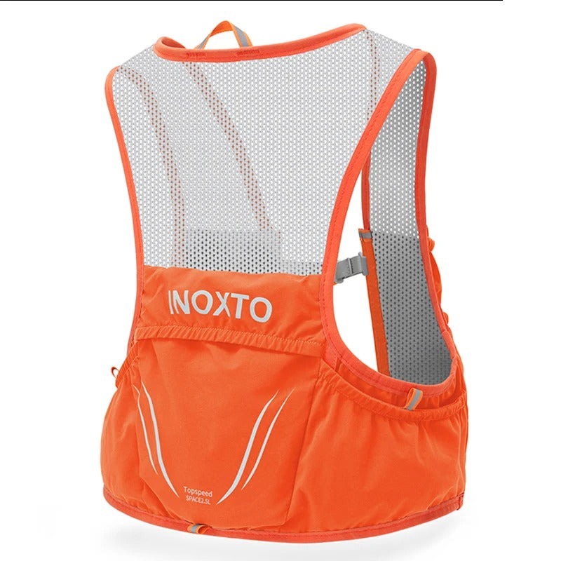 SwiftRun Trailrunweste – Leichte Laufweste mit 2 Soft Flaschen