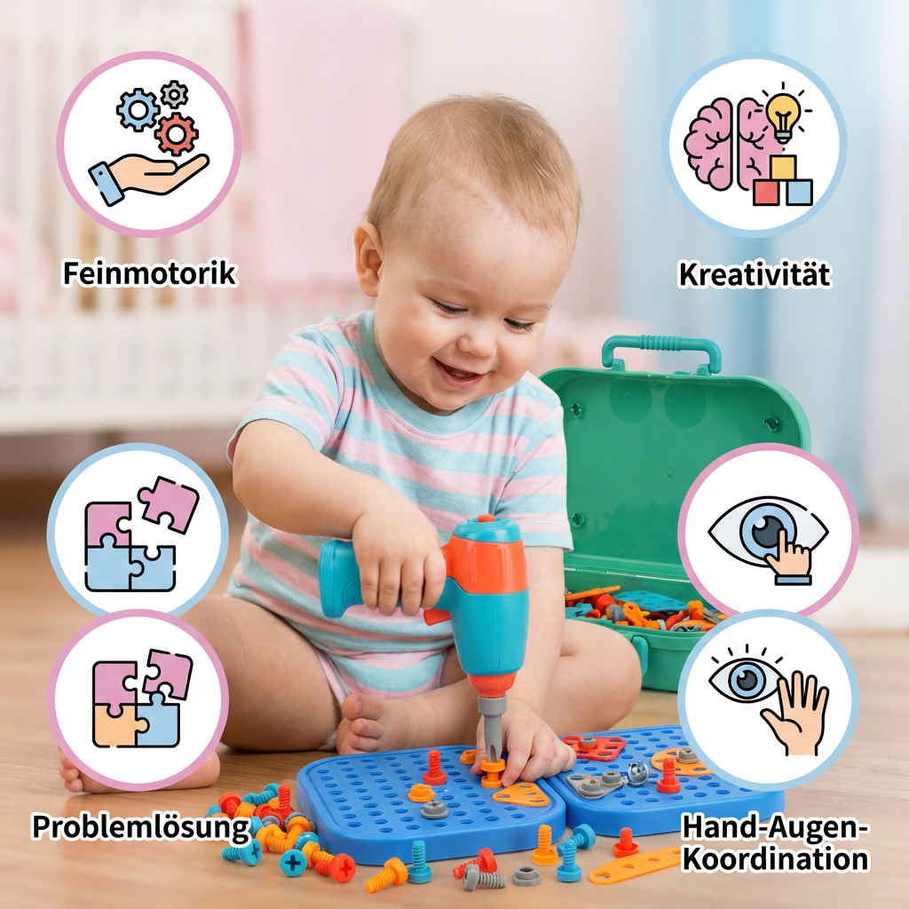 Dino Baukasten für Kinder Kreatives Handwerk