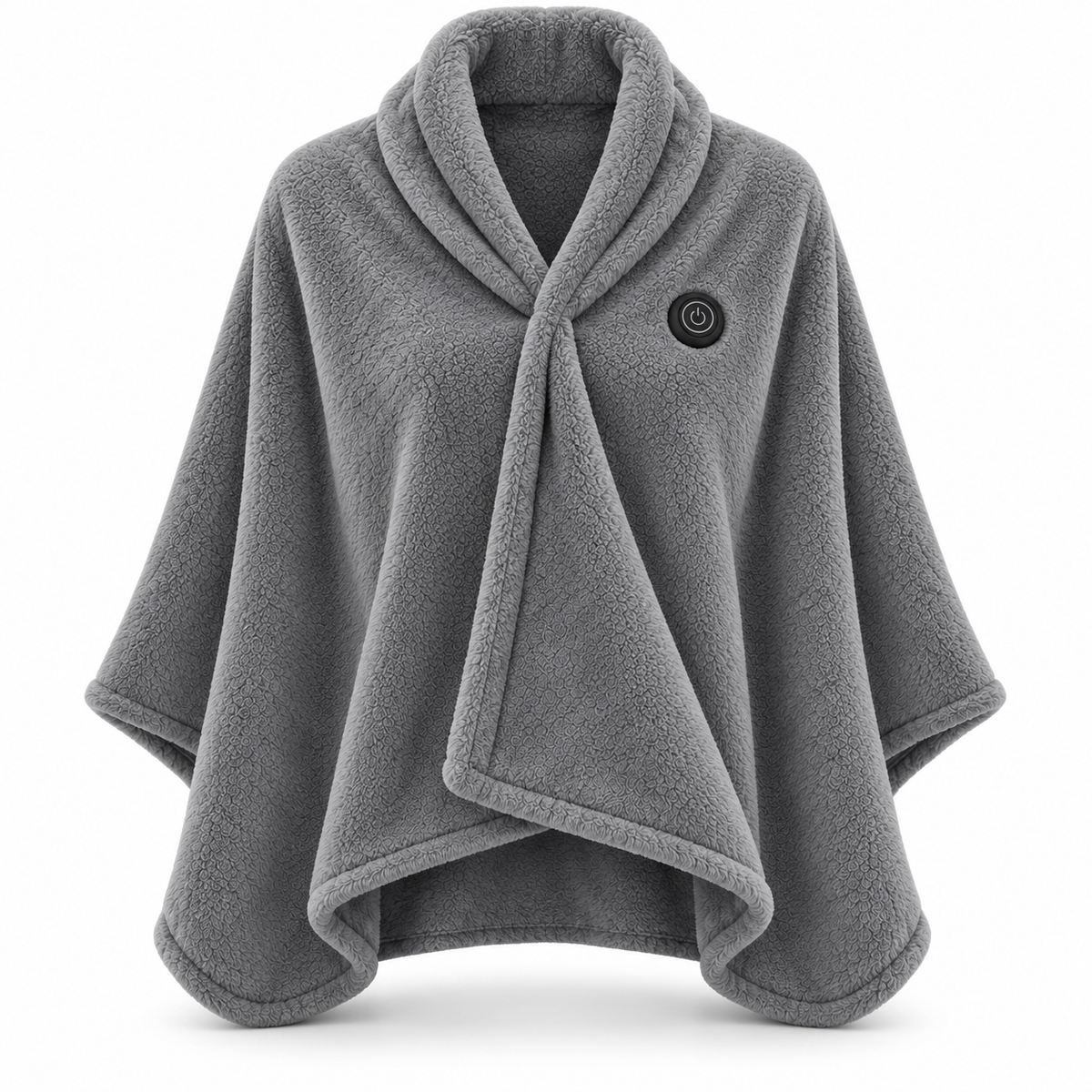Elektrische beheizte Decke Poncho – 3 Wärmegrade