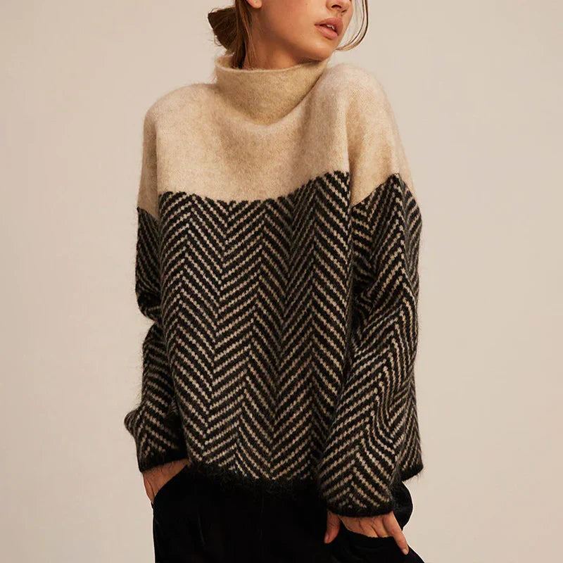 Pullover mit Stehkragen für Damen | Ideal für kühle Tage