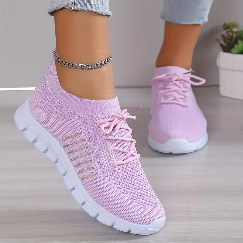 Atmungsaktive Schnürsenkel Lauftrainer Turnschuhe