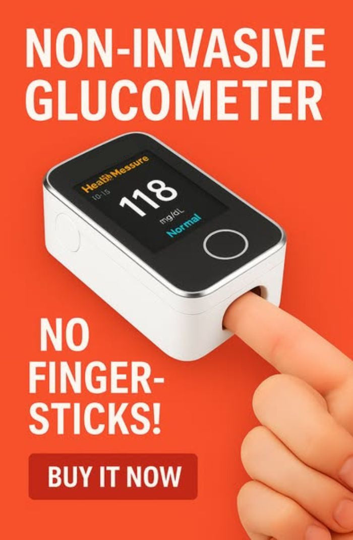 Nicht-invasiver Blutzucker-Monitor — 5-Sekunden-Ablesung | - 99% Genauigkeit 8-1