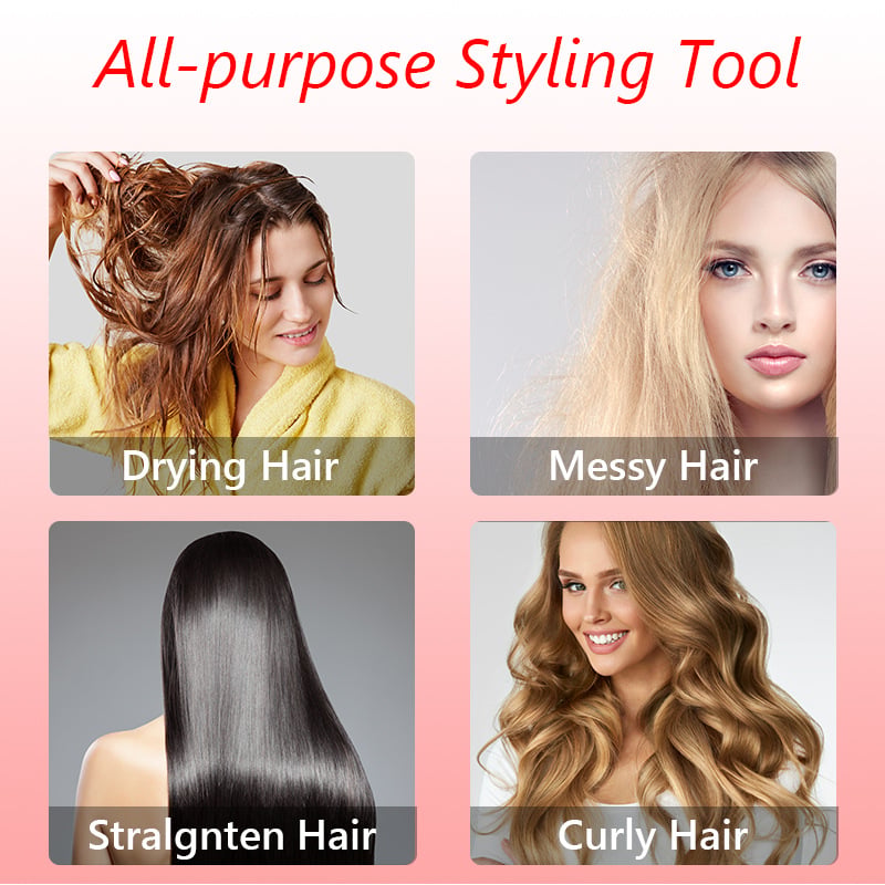 3-in-1 Rotierender Heißluft-Hairstyler und Föhn