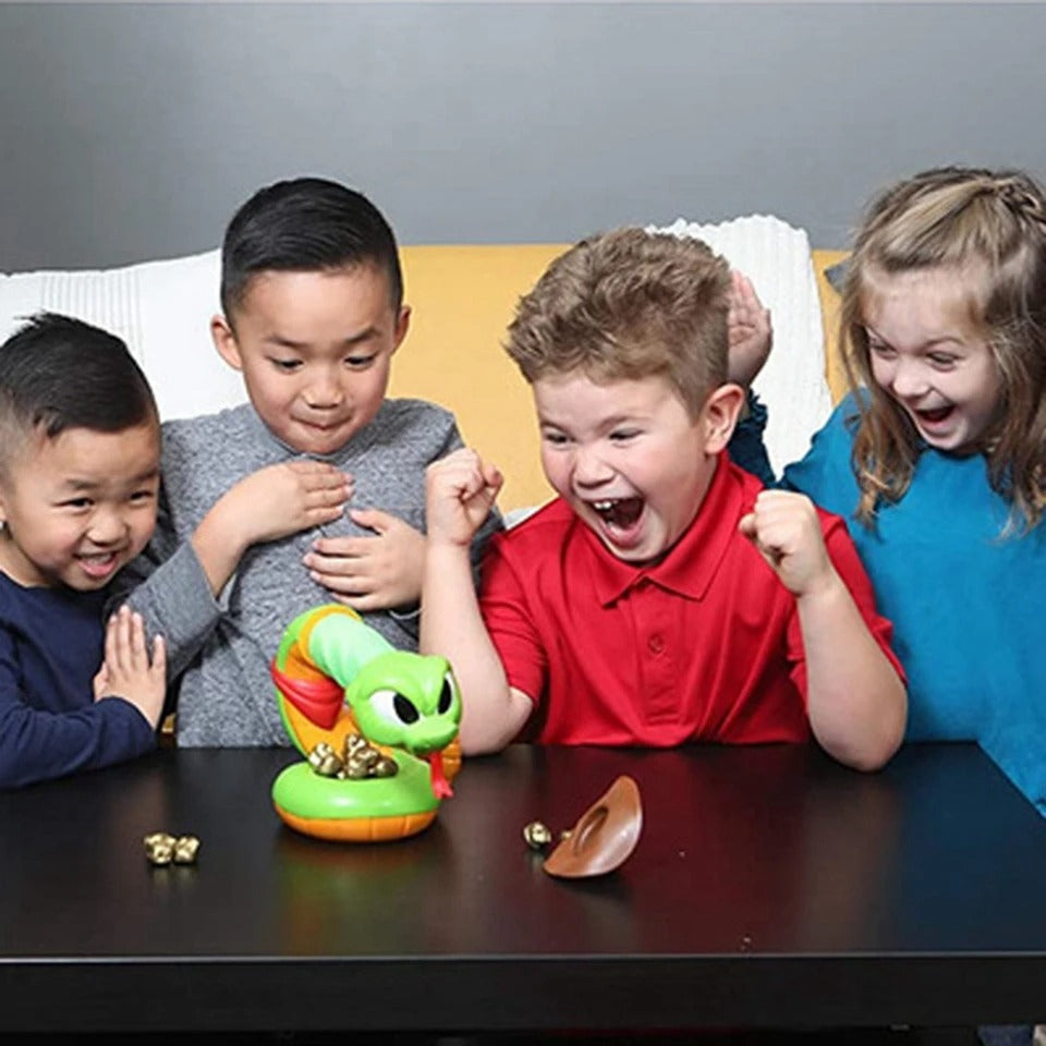 Klapperschlange Familien Reaktionsspiel Für Alle