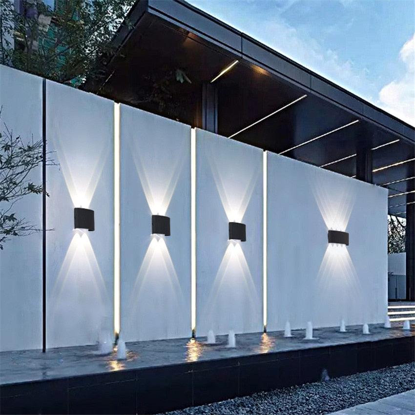 Moderne LED-Wandlampe Wasserdicht Für Innen und Außen