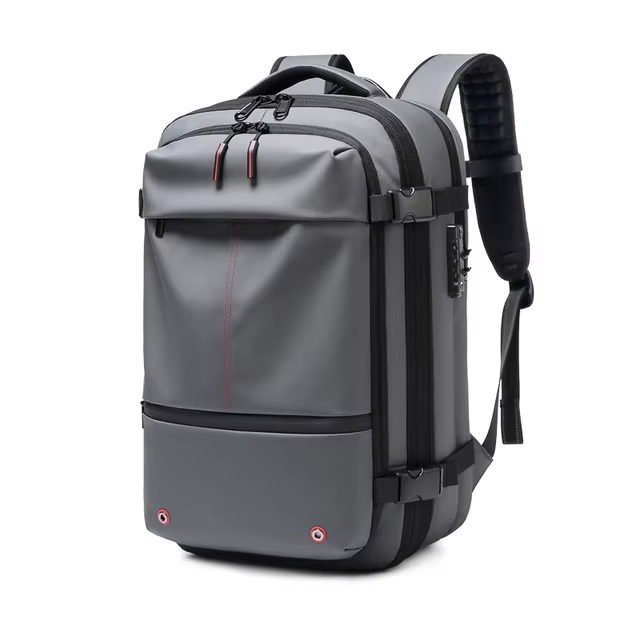 Herrenrucksack | 17-Zoll Vakuumkompressions-Laptoprucksack