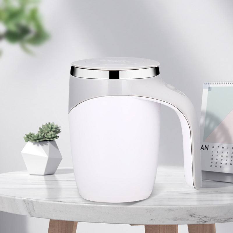 Selbstrührende Reisebecher 380 ml mit USB-Mixer – Elektrischer Kaffee- und Proteinshaker