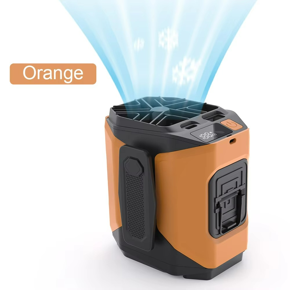 Venturo Breeze Fan | Tragbarer Herrenventilator mit Powerbank und LED-Lampe