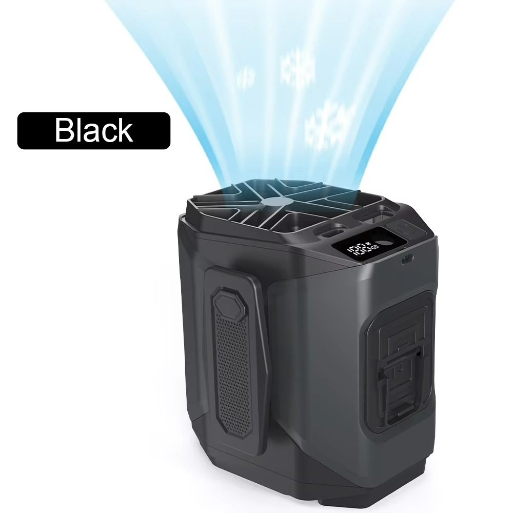 Venturo Breeze Fan | Tragbarer Herrenventilator mit Powerbank und LED-Lampe