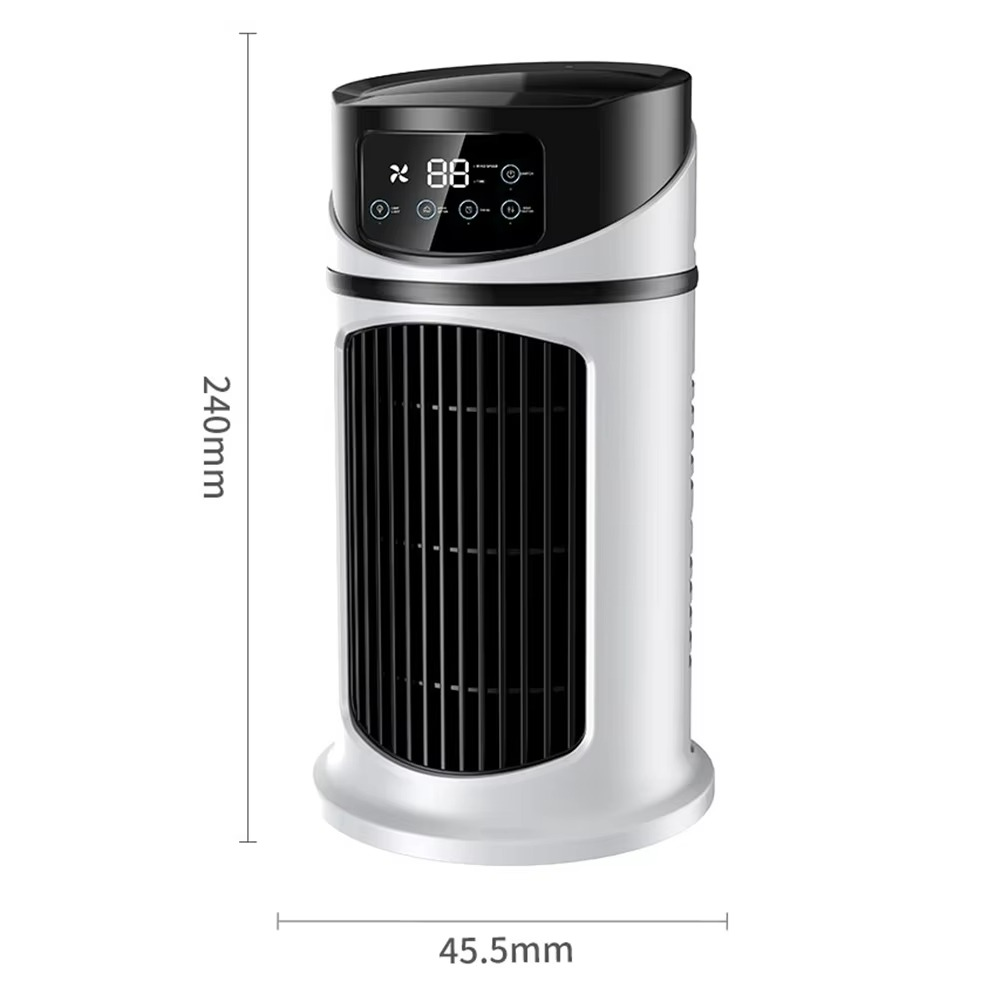 ClimaÉlan AirCooler | 3-in-1 Nebelventilator mit Luftbefeuchter & LED-Ambiente-Licht