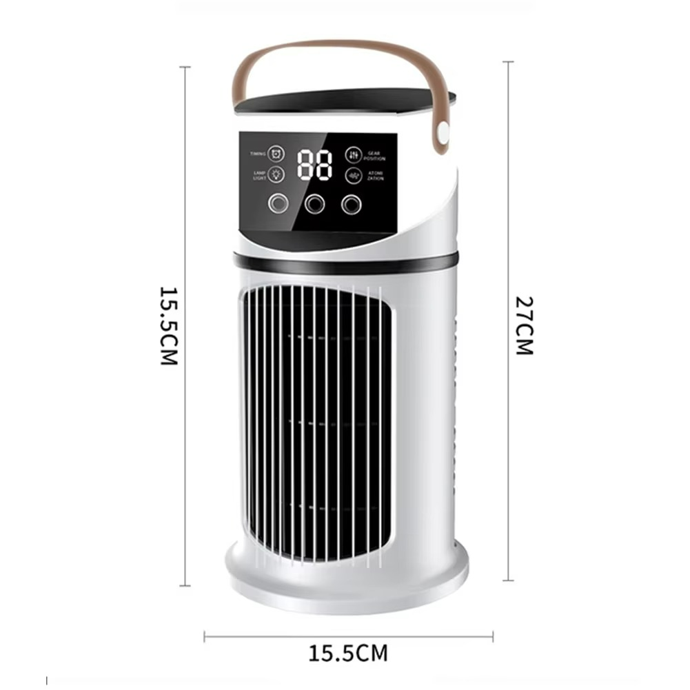 ClimaÉlan AirCooler | 3-in-1 Nebelventilator mit Luftbefeuchter & LED-Ambiente-Licht
