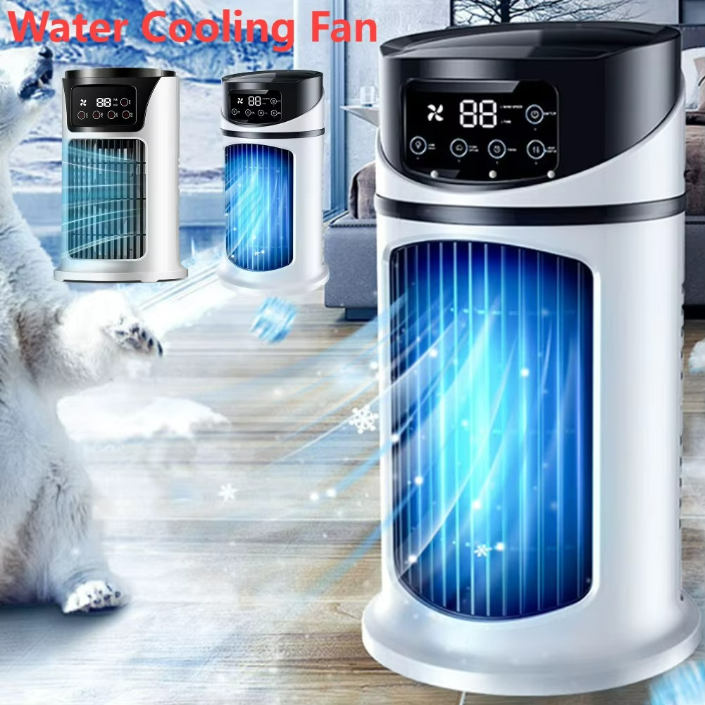 ClimaÉlan AirCooler | 3-in-1 Nebelventilator mit Luftbefeuchter & LED-Ambiente-Licht
