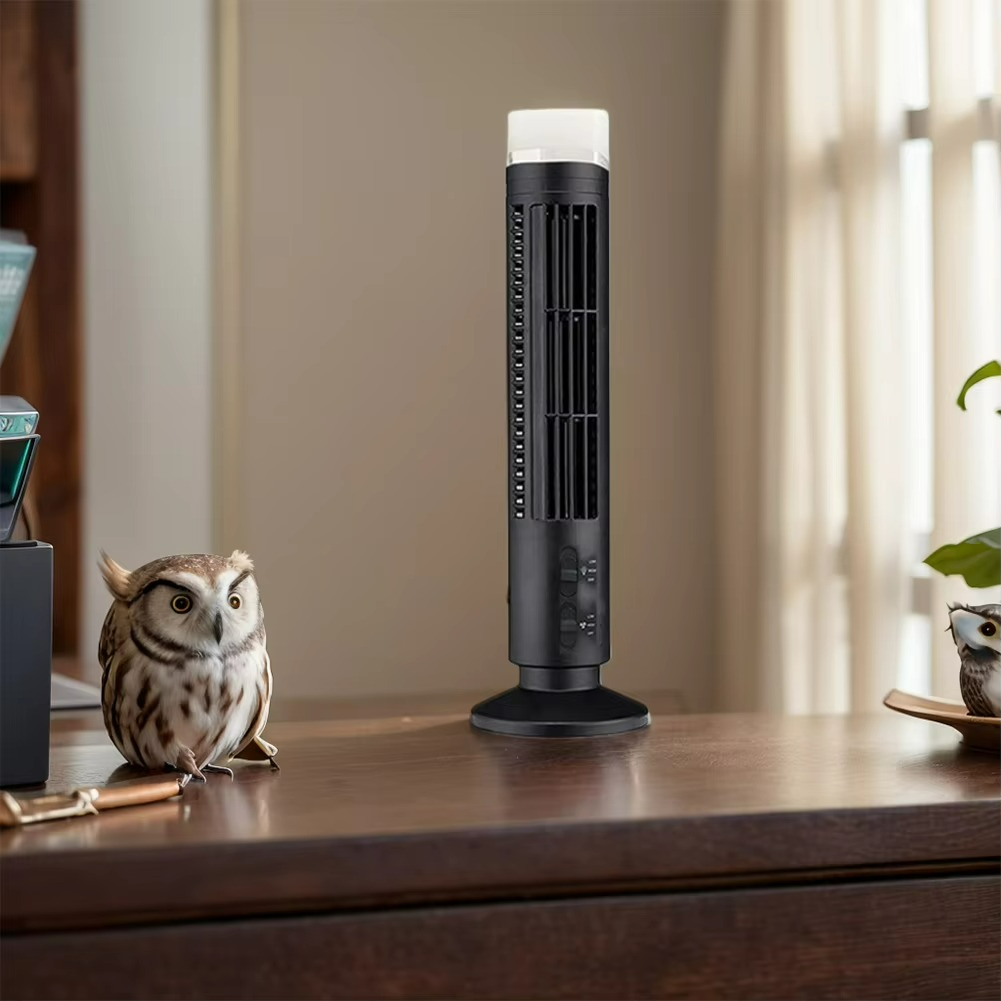 Brisella AirFlow Ventilator | Bladeless Design mit USB-Stromversorgung für Stil und Sicherheit