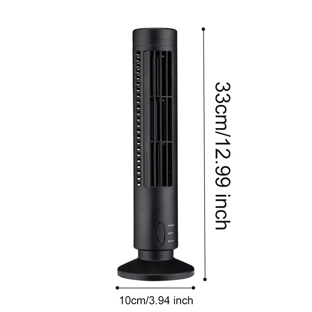 Brisella AirFlow Ventilator | Bladeless Design mit USB-Stromversorgung für Stil und Sicherheit