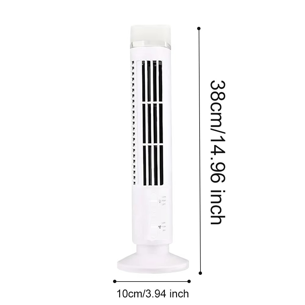 Brisella AirFlow Ventilator | Bladeless Design mit USB-Stromversorgung für Stil und Sicherheit