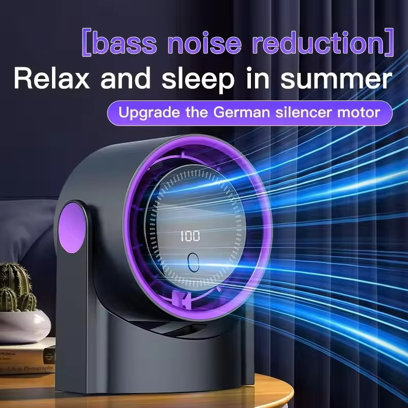 ClimaLuxe SilentAir Cooler | Drahtloser Luftkühler mit Luftbefeuchtung und ultra-leiser Funktion