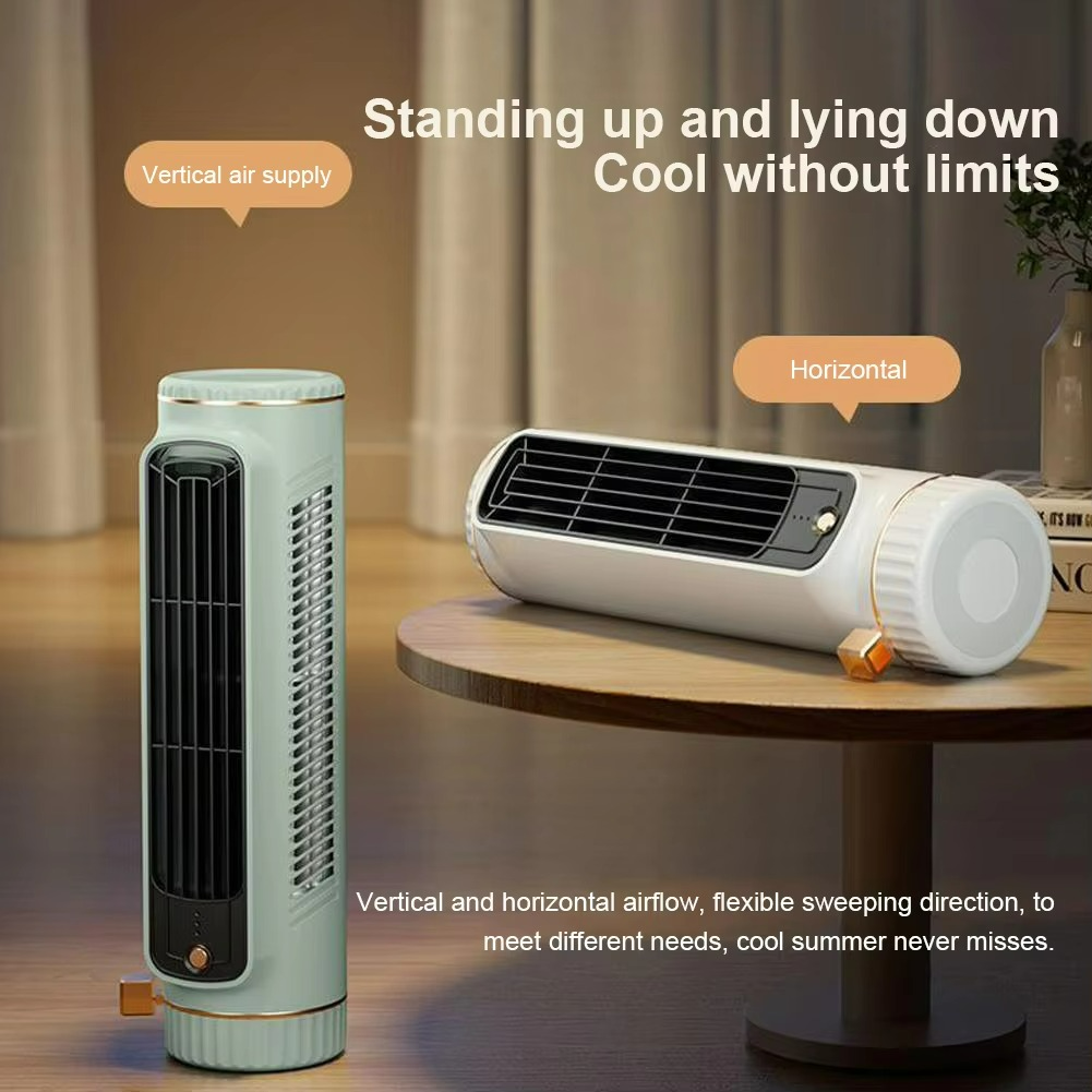 AeroBreeze bladloser Ventilator | 360° Luftzirkulation mit eisfrischer Brise