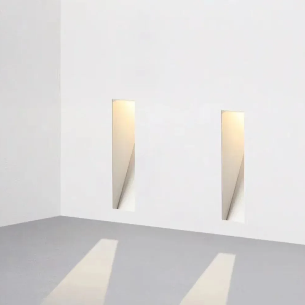Nordic Rahmenloser Edelstahl Treppen LED Wand 1-Licht