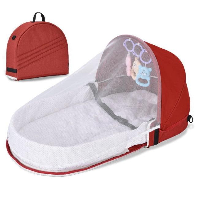 Mininest - Zusammenklappbares Reisebett für Babys