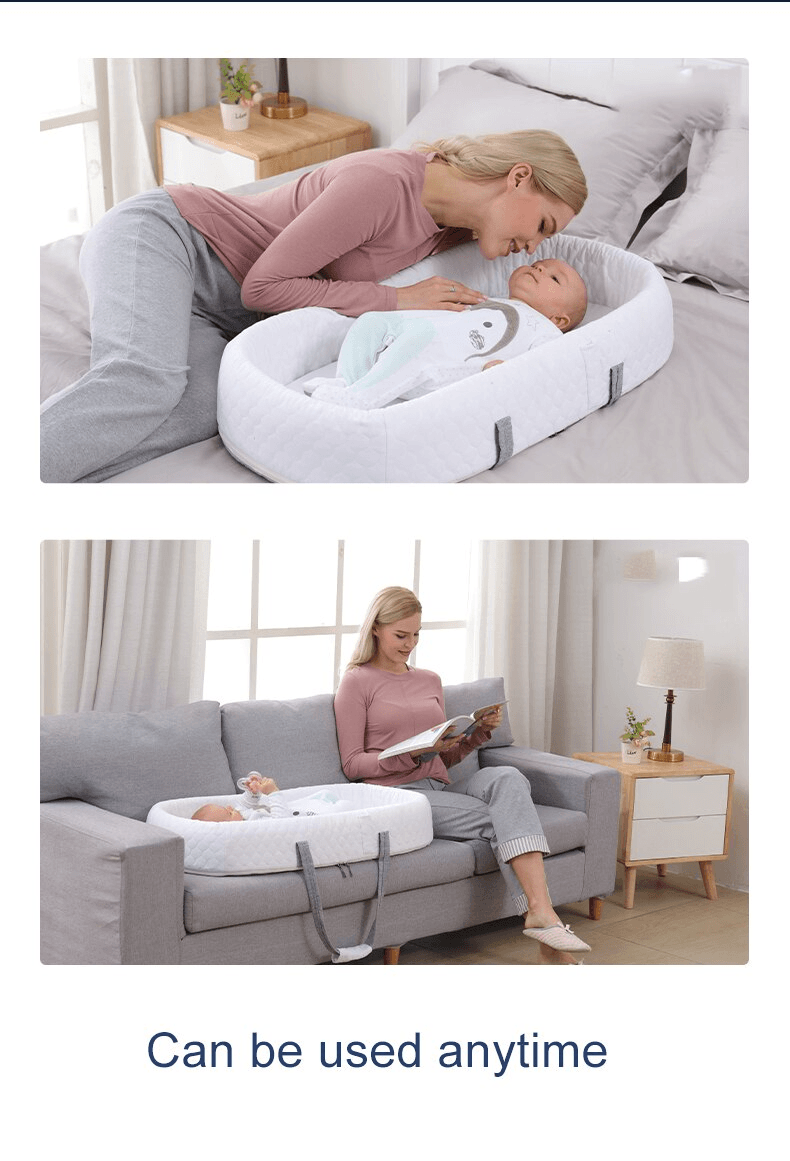 Mininest - Zusammenklappbares Reisebett für Babys