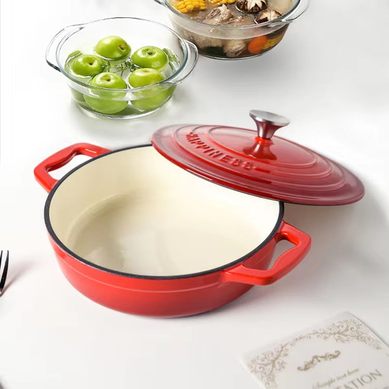 Emaille Gusseisen Dutch Oven
