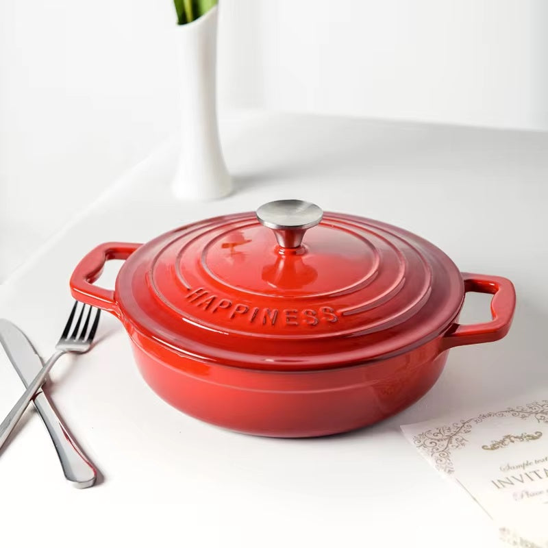 Emaille Gusseisen Dutch Oven