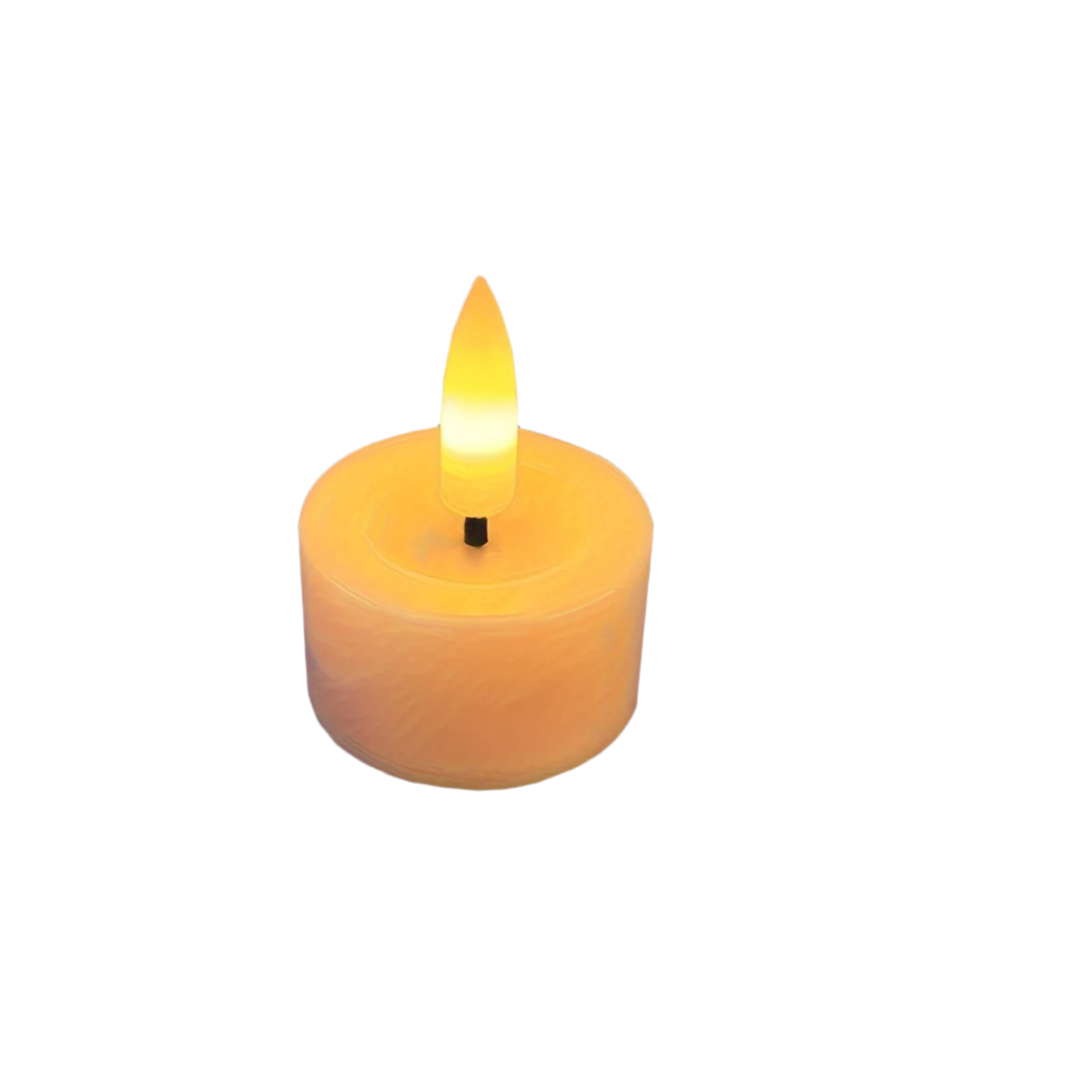 Set aus 6 flammenlosen Teelichtern mit Fernbedienung - Flackernd für stimmungsvolle Abende