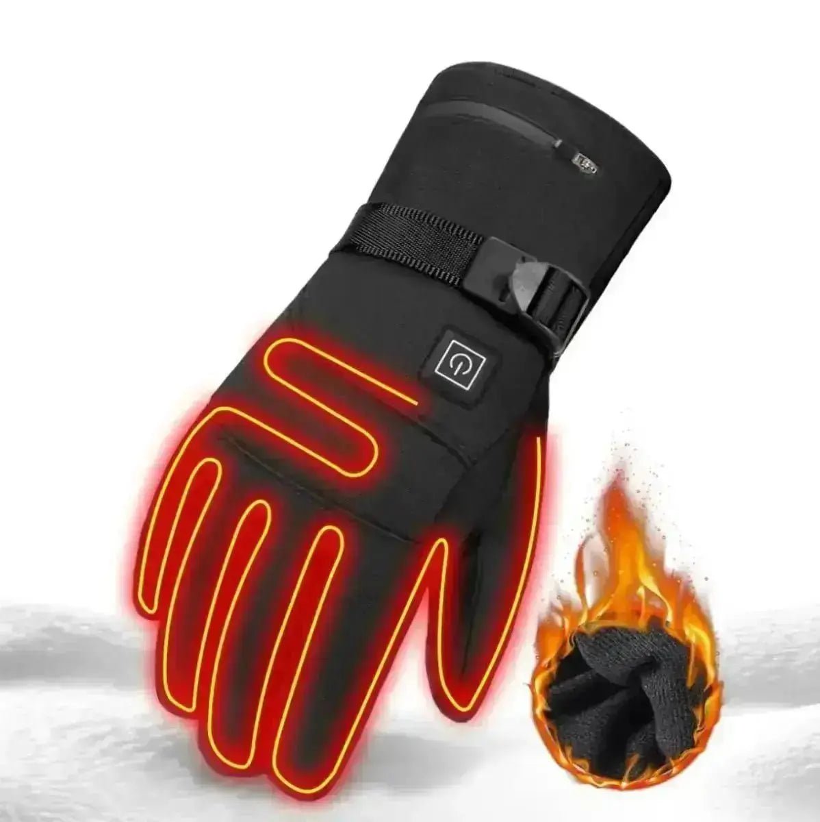 Elektrisch beheizte wasserdichte Handschuhe mit 3 Temperaturstufen