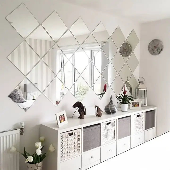 3D Spiegel Wandaufkleber - Moderne Dekoration
