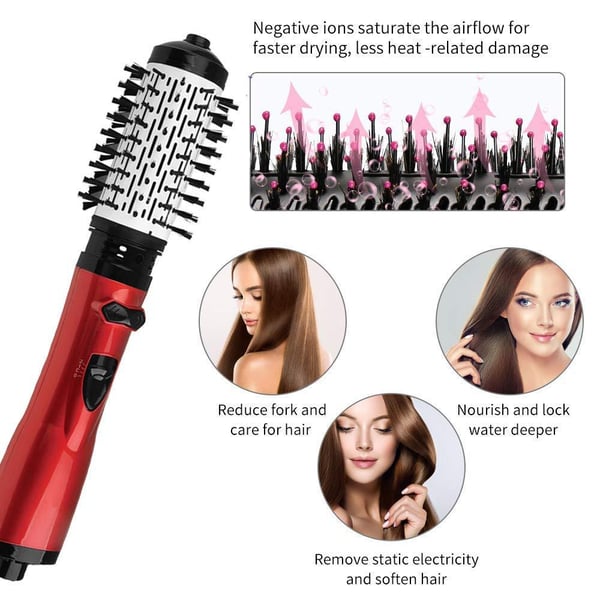 3-in-1 Rotierender Heißluft-Hairstyler und Föhn
