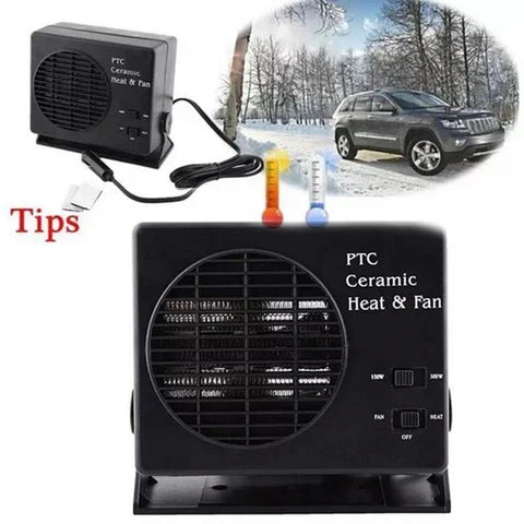 12V Autoheizung 150W/300W – Keramischer Autoheizer & Ventilatorheizung