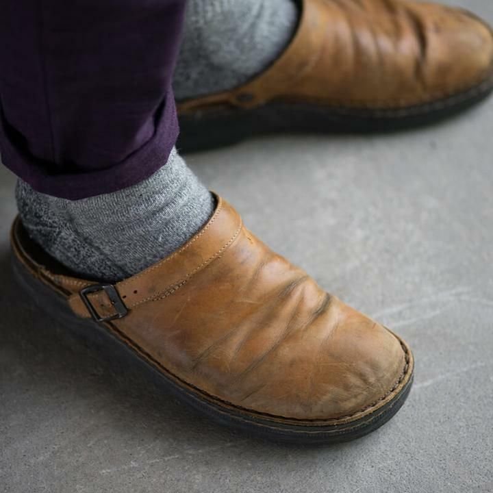 Orthopädische Herren-Mules